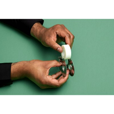 Scotch Stainless Steel Refillable Tape Dispenser with 2 Rolls