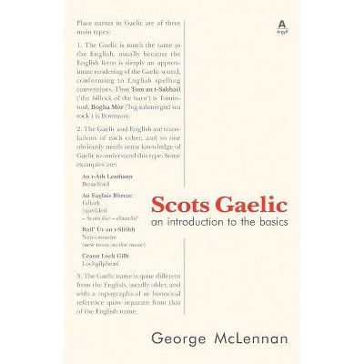 Scots Gaelic - by  George McLennan (Paperback)