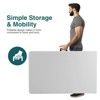 Folding Table Outdoor Indoor Heavy Duty Portable Table with Carrying Handle for Camping Picnic Party - 4 of 4