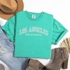 Simply Sage Market Embroidered Los Angeles CA Garment Dyed Tee - 3 of 4