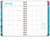Global Printed Products Hardcover CY 2025 Fashion Planner - 5.5"x8" (Rainbow Petals) - 3 of 4