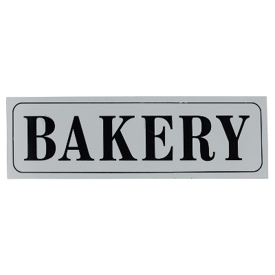 Bakery Wall Décor White (33"x10") - VIP Home & Garden