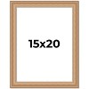 PosterPalooza | Weathered Yellow Picture Frame - UV Acrylic, Foam Board Backing, Hanging Hardware - 2 of 4