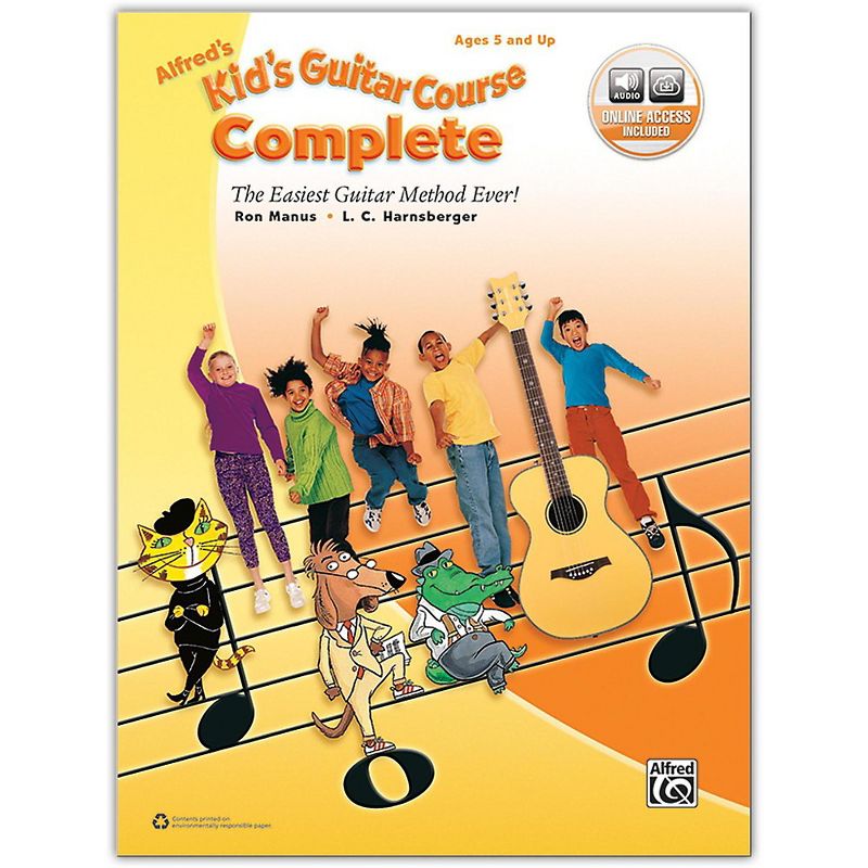 Alfred Alfred's Kid's Guitar Course Complete Book & Online Audio, 1 of 2