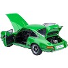 Porsche 911 Carrera 2.7 RS Viper Green with Black Stripes and Wheels 1/18 Model Car by Autoart - 2 of 4