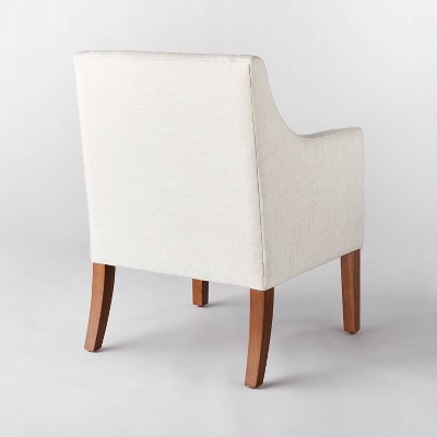 Clearfield Swoop Arm Dining Chair Cream Threshold Designed With   GUEST C46114ee 2740 4413 A41c 8b04b981e76a