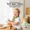 8pk Organic Quin Bandana Bibs, Baby Bibs for Drooling and Teething, Cotton Drool Bibs for Baby Girl, Baby Boy - 2 of 4
