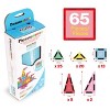 PICASSO-TILES 65pc Nano Magnetic Tile Travel Size Mini Portable Building Blocks Playset with Storage Bag Pouch, STEM Toy for Kids Age 3 and up - 3 of 4