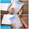 Unique Bargains L Type Plastic Portable Reusable Office Project Folders 50 Pcs - 4 of 4