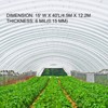 VEVOR Greenhouse Film 15x40ft,Greenhouse Polyethylene Film 6 Mil Thickness,Greenhouse Plastic Clear Plastic Film UV Resistant,Keep Warming,Transparent - 4 of 4