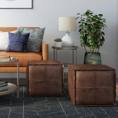 Wendal Square Pouf - WyndenHall