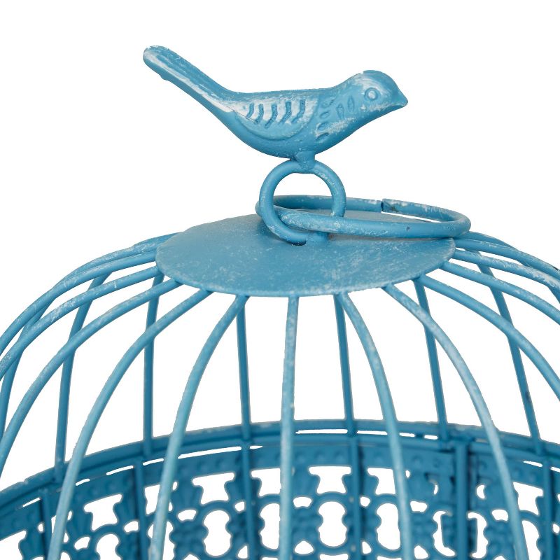 Set of 2 Metal 15.6" Country Cottage Birdcage - Olivia & May, 5 of 8