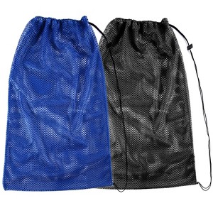 Generic 2 Packs Mesh Gear Bag for Snorkel Equipment, Oversized 18" x 27" Mesh Dive Bag - 1 of 4
