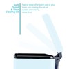 Home Zone Living 1.3 Gallon Slim Stainless Steel Trash Can with Step On Pedal and Soft Close Lid, Powder Blue - 4 of 4
