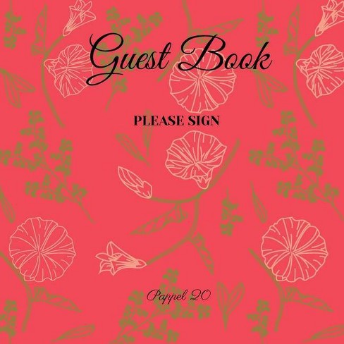 Guest Book Roses Garden For Any Occasion 66 Color Pages 8 5x8 5 Inch By Leonard Poers Paperback Target