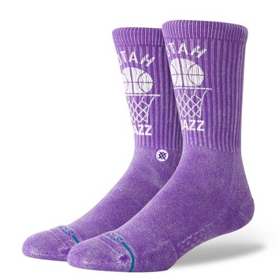 NBA Utah Jazz Vintage Large Crew Socks