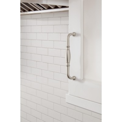 Granby 6-5/16 Inch Satin Nickel Traditional Cabinet Pull