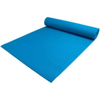 Mind Reader 1/2 Extra Thick Yoga Mat Blue NBRMAT-BLU - Best Buy