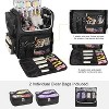 Fmeida Hair Tools Travel Bag Hair Stylist Backpack Hairdresser Cosmetology Bag, Heat Insulation Full Layer for Curling Iron, Hair Straightener - 3 of 4