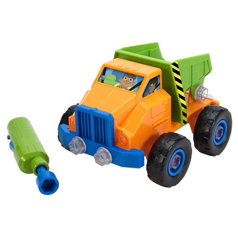 Educational Insights Design & Drill Dump Truck Toy, Ages 3+, 1 of 8