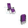 Best Choice Products Set of 2 Zero Gravity Lounge Chair Recliners for Patio, Pool w/ Cup Holder Tray - 2 of 4