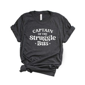 Simply Sage Market Women's Captain of the Struggle Bus Short Sleeve Graphic Tee - 1 of 3
