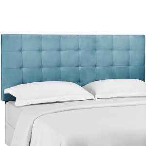 Modway Paisley Tufted Full / Queen Upholstered Performance Velvet Headboard - 1 of 4
