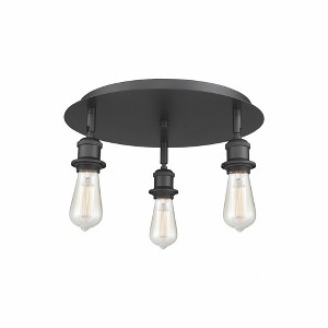 Ballston - 3 Light Flush Mount In Industrial Style-3.5 Inches Tall and 11.75 Inches Wide - 1 of 1