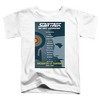 Toddler Boys' Star Trek Tng Season 1 Episode 2 T-Shirt White - 2 of 4