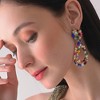 SOHI Women's Teardrop Drop Earrings - 3 of 3