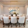 LLHZSY Glam Clear Ice Glass Chandelier, 39 2/5" Wide 5-Light Fixture for Dining Room Kitchen Island-Gold - 4 of 4