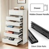 White Dresser for Bedroom, Chest of Drawers with 6 Drawers and Waterproof Bottom, Storage Cabinets for Entryway - 4 of 4