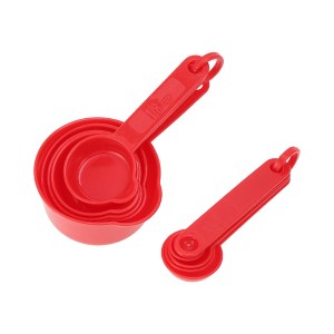 Unique Bargains Measuring Cups 11-Piece Measuring Set Dishwasher Safe Dishwasher Safe PP 1 Set - 1 of 4