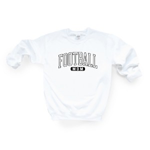Simply Sage Market Women's Football Mom Block Gildan Sweatshirt - 1 of 2