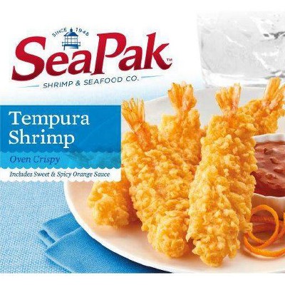 SeaPak Tempura Shrimp in Crispy Coating - Frozen - 8.2oz_1