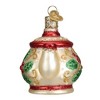 Old World Christmas Glass Blown Christmas Ornament, Holly Teapot (With OWC Gift Box) - 2 of 3