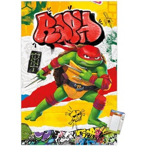Trends International Teenage Mutant Ninja Turtles: Mutant Mayhem - Raphael Unframed Wall Poster Prints - 1 of 4