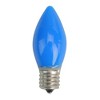 Northlight Pack of 4 Opaque Blue C9 Christmas Replacement Bulbs - 2 of 3