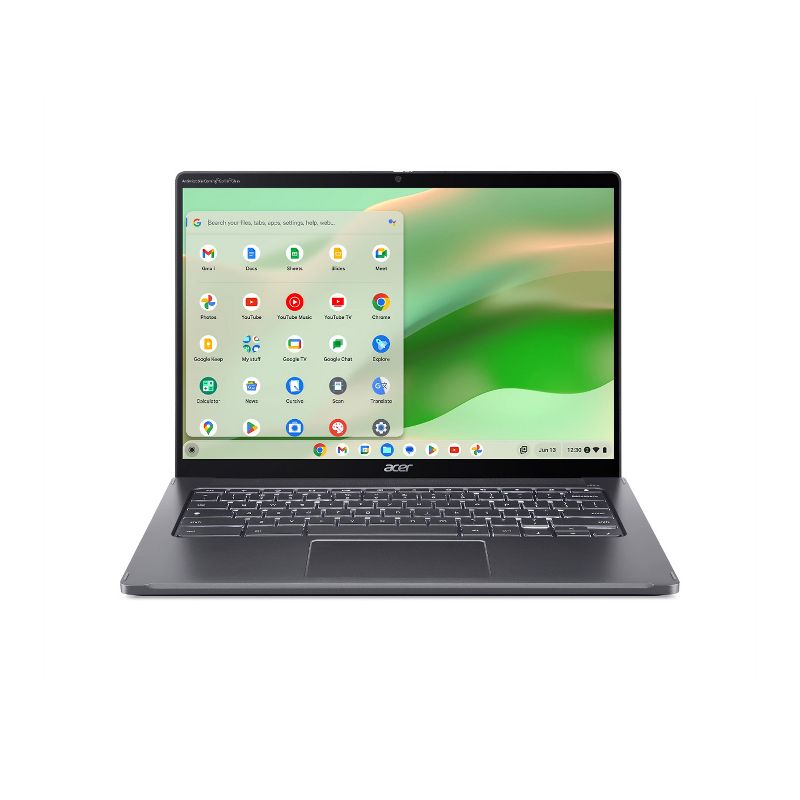 Acer Spin 714 14" Touchscreen Chromebook Core i5-1335U 1.3GHz 8GB 256GB ChromeOS - Manufacturer Refurbished, 1 of 5