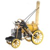 Vintage Steam Locomotive Model 12.5" H – Yellow Iron Train Replica – 1829 Design By Old Modern Handicrafts - 4 of 4