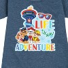 - Paw Patrol - Life Is An Adventure Graphic Short Sleeve Fleece Dress - 2 of 4