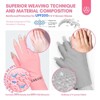 SAVILAND U V Gloves for Nails: UPF200+ High-tech Professional U V Gloves (Pink) - 2 of 4