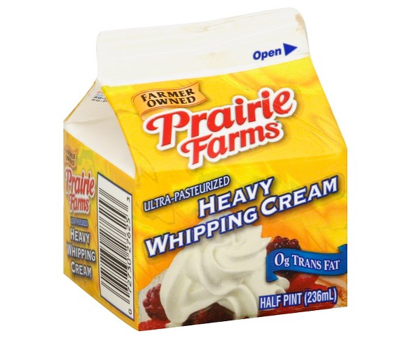 Prairie Farms Heavy Whipping Cream - 0.5pt