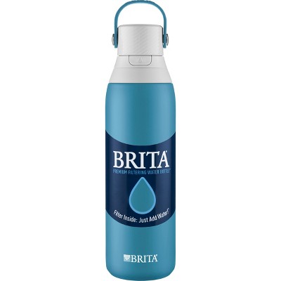 Blue 20oz Stainless Steel Insulated Water Bottle with Filtration