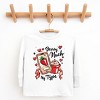Berry Much My Type Strawberry - Youth Long Sleeve Graphic T-Shirt - 2 of 3