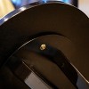 JTH LUXE Verona 22" Contemporary Glam Round Accent Side Table, Espresso Black Birchwood & Veneer - 3 of 4