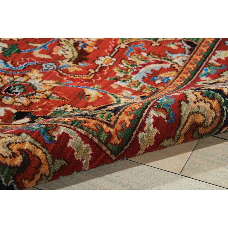 Nourison Timeless Red Area Rug TML15, 5 of 6