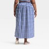 Women's Smocked Maxi A-Line Skirt - Universal Thread™ - 2 of 3