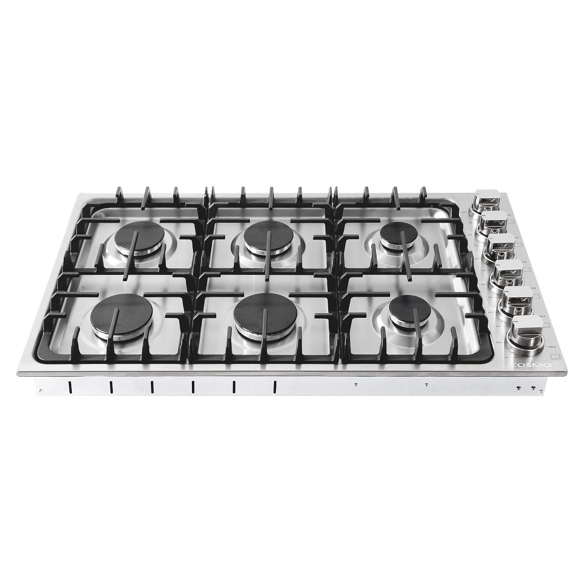 Cosmo COS-DIC366 36 in. Gas Cooktop in Stainless Steel with 6 Italian Made Burners - thumbnail 7