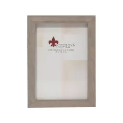 Lawrence Frames Gallery Wood Picture Frame Light Gray 756135